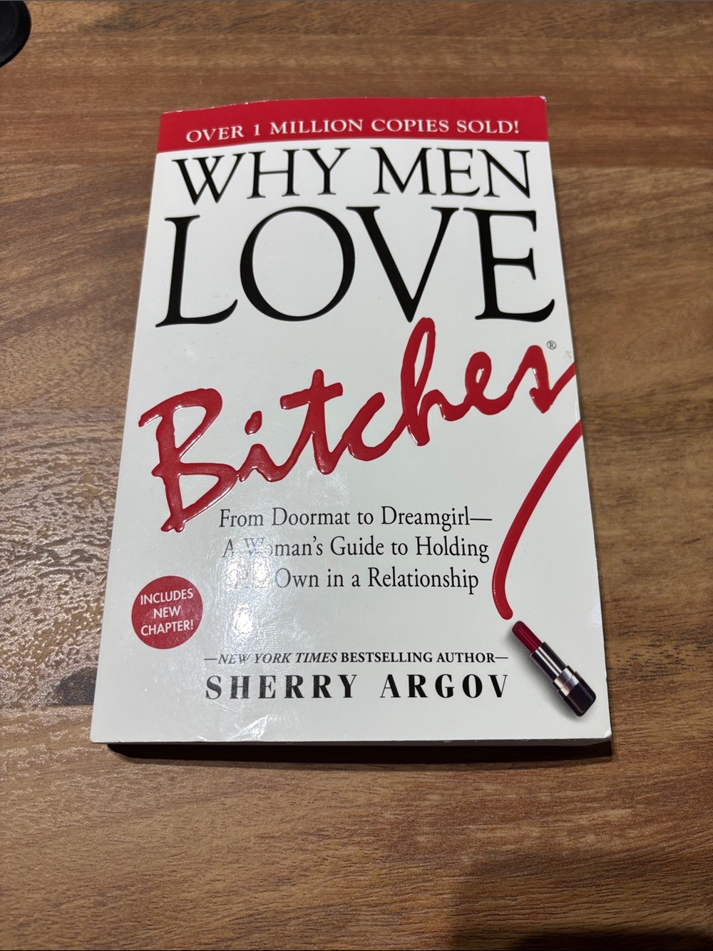 Why Men Love Bitches - White & Red Paperback